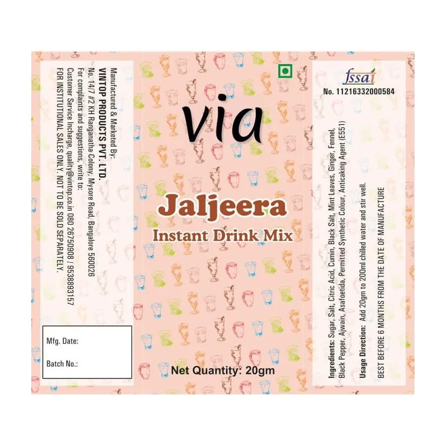 Jaljeera Drink Premix pack